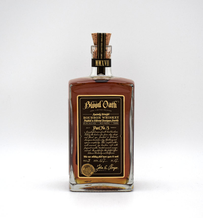 Blood Oath Pact Number 3 Bourbon (No Box)