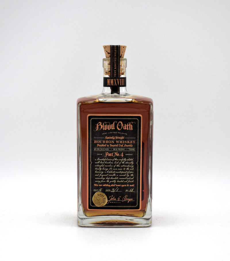 Blood Oath Pact Number 4 Bourbon