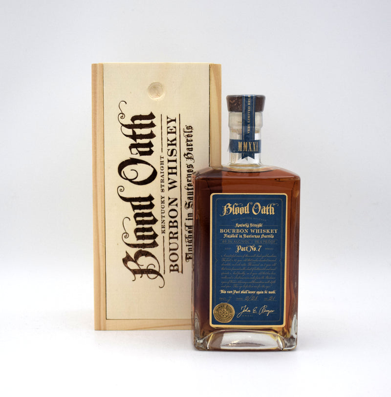 Blood Oath Pact Number 7 Bourbon