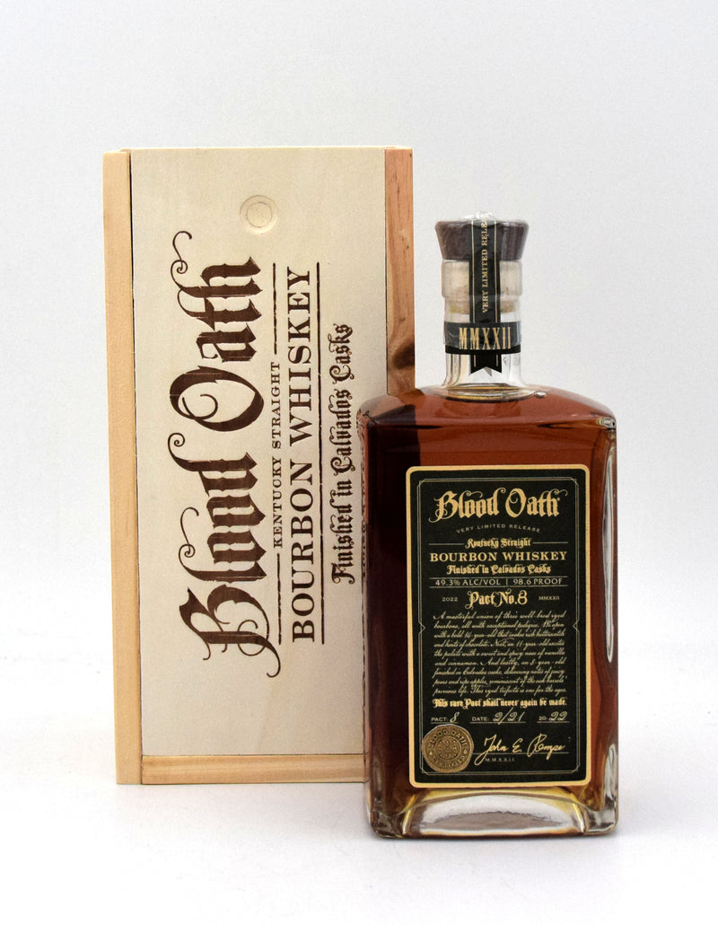 Blood Oath Pact Number 8 Bourbon