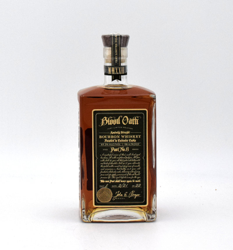 Blood Oath Pact Number 8 Bourbon
