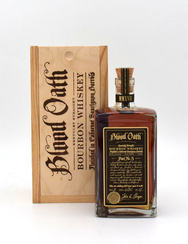 Blood Oath Pact Number 3 Bourbon