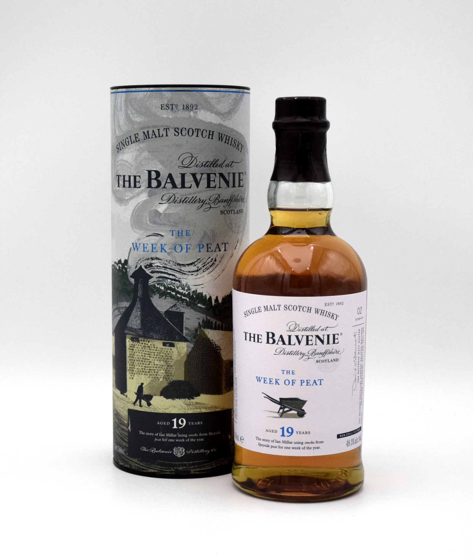 BALVENIE 19年 THE WEEK OF PEAT Balvenie 'The Week of Peat' 19 Year Single Malt Scotch