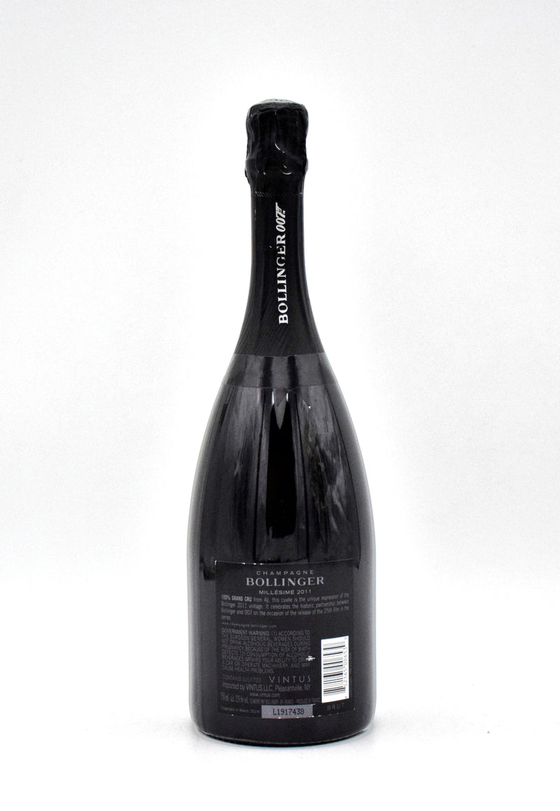 2011 Bollinger La Grande Annee Brut 'James Bond 007' Edition (No Box)