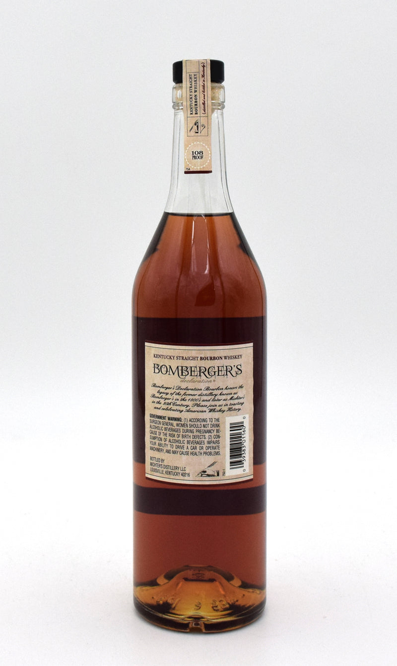 Bomberger's Small Batch Kentucky Straight Bourbon (2019 Release)