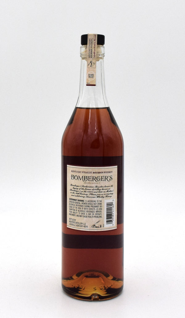 Bomberger's Small Batch Kentucky Straight Bourbon (2021 Release)