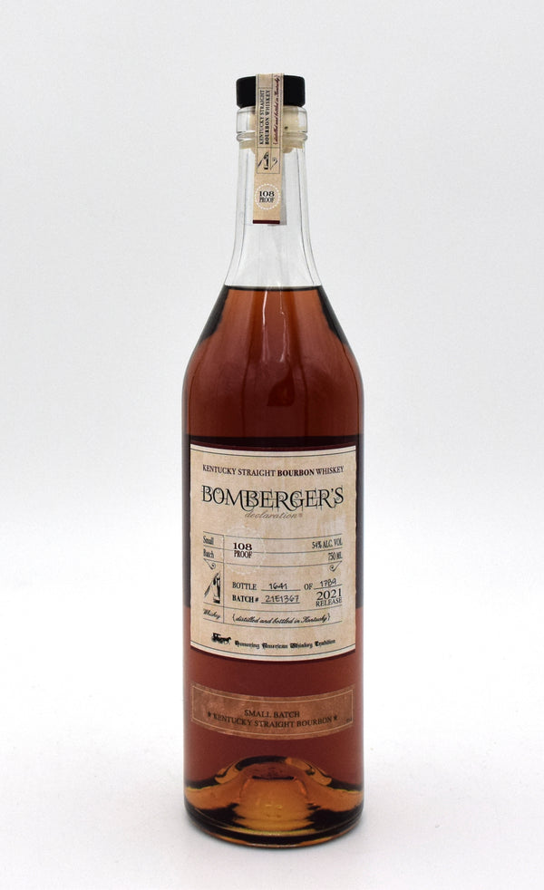 Bomberger's Small Batch Kentucky Straight Bourbon (2021 Release)
