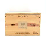 2001 BOND Terroir Portfolio (Melbury, St. Eden,Vecina: Case of 6 Bottles)