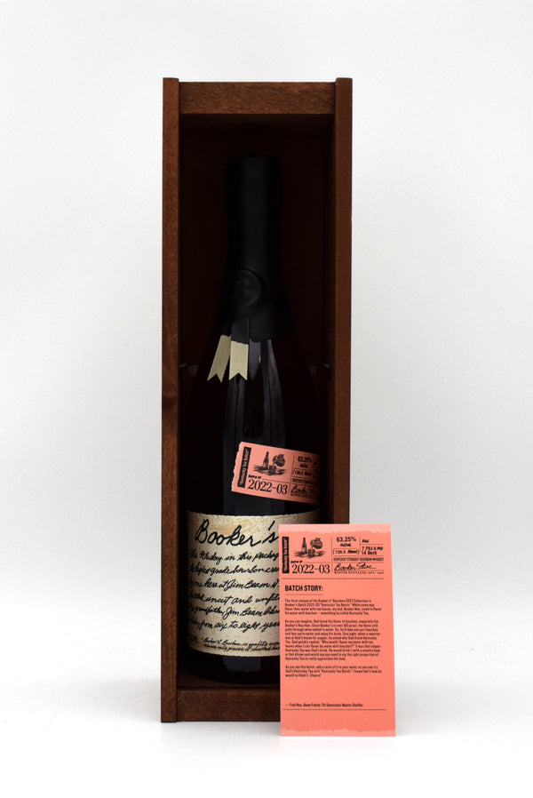 Booker's Small Batch 2022-03 'Kentucky Tea Batch' Bourbon