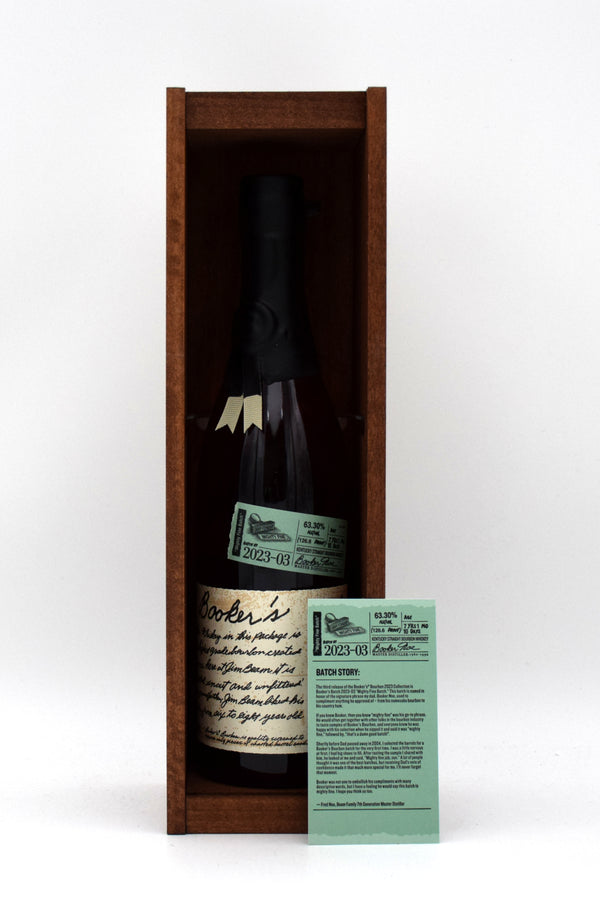 Booker's Small Batch 2023-03 'Mighty Fine Batch' Bourbon