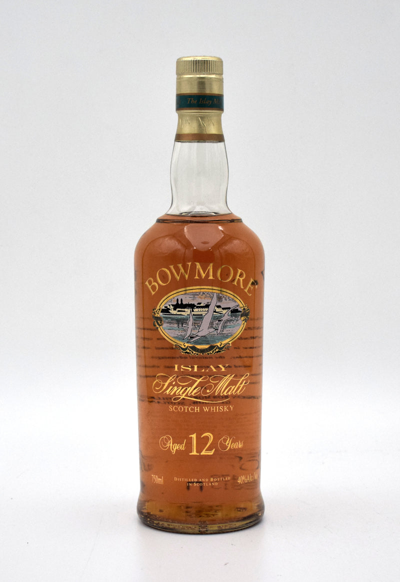 Bowmore 12 Year Old Islay Single Malt Scotch (1990s Bottling)