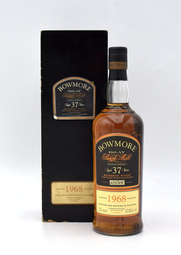 Bowmore 1968 37 Year Bourbon Wood Islay Single Malt Scotch