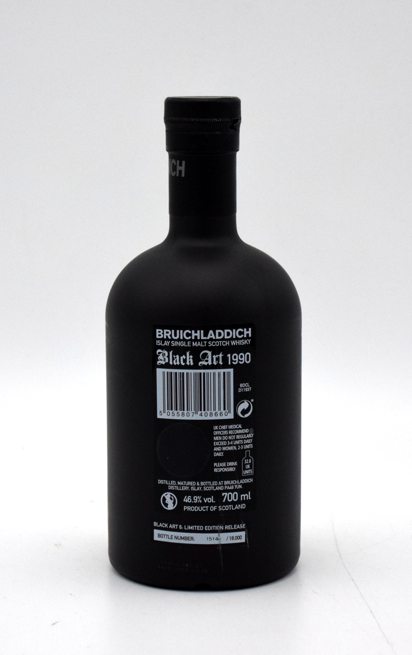 Bruichladdich Black Art (Edition 6.1) 26 Year Old Scotch Whisky –  FineLiquors