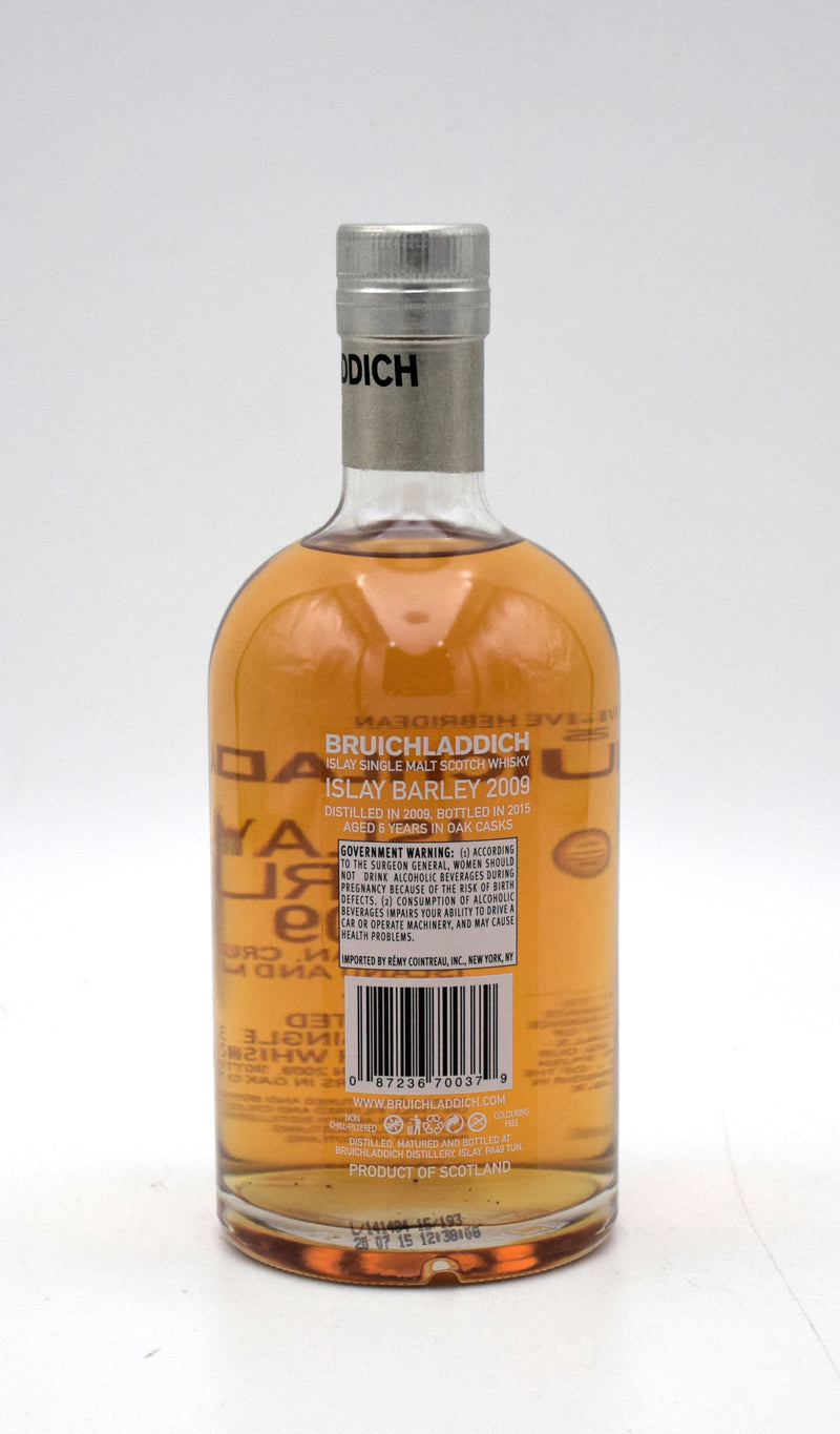 Bruichladdich Islay Barley 2009 Claggan Cruach Island & Mulindry Farms Scotch Whisky