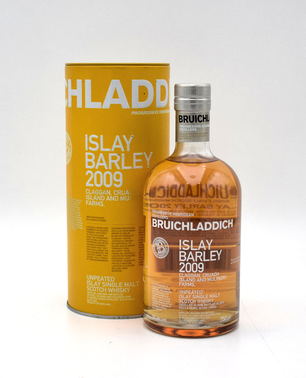 Bruichladdich Islay Barley 2009 Claggan Cruach Island & Mulindry Farms Scotch Whisky