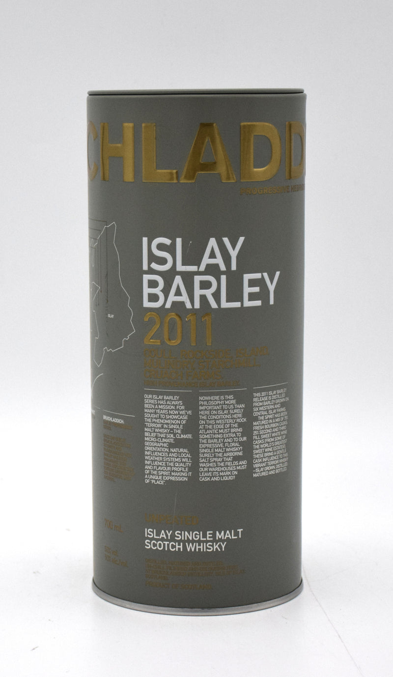 Bruichladdich Islay Barley 2011 Cour Rockside Farms Scotch Whisky