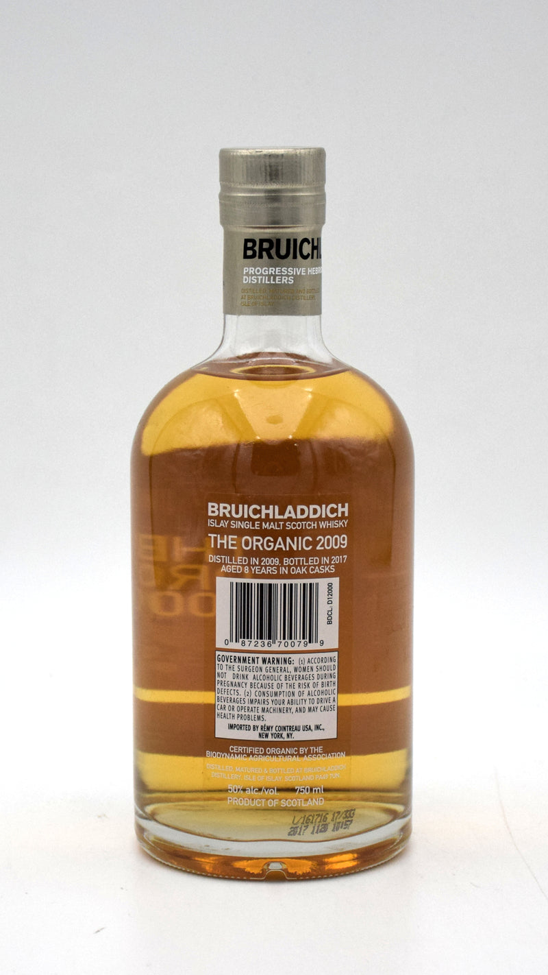 Bruichladdich The Organic 2009 Mid Coul Farms Scotch Whisky