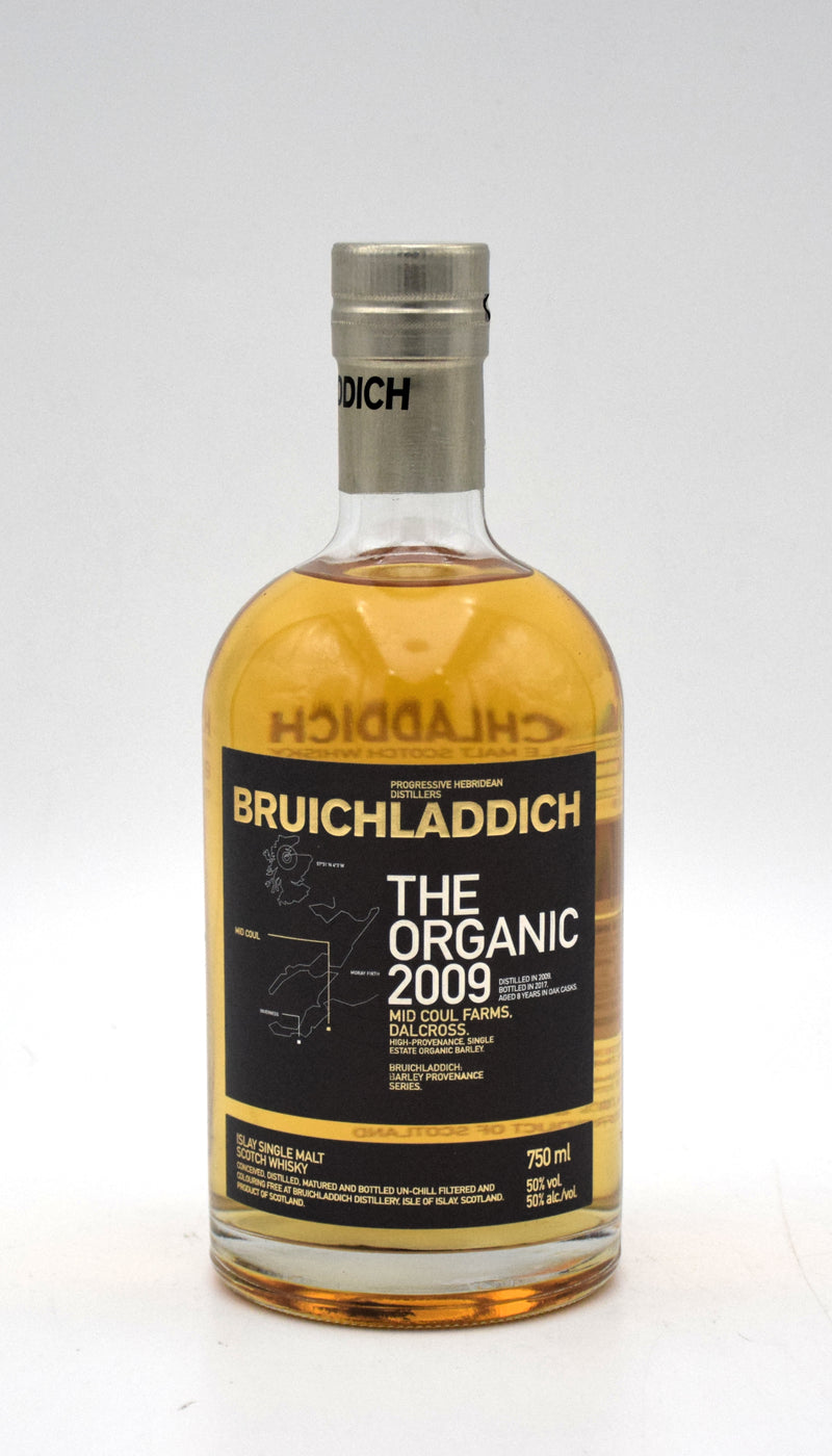 Bruichladdich The Organic 2009 Mid Coul Farms Scotch Whisky