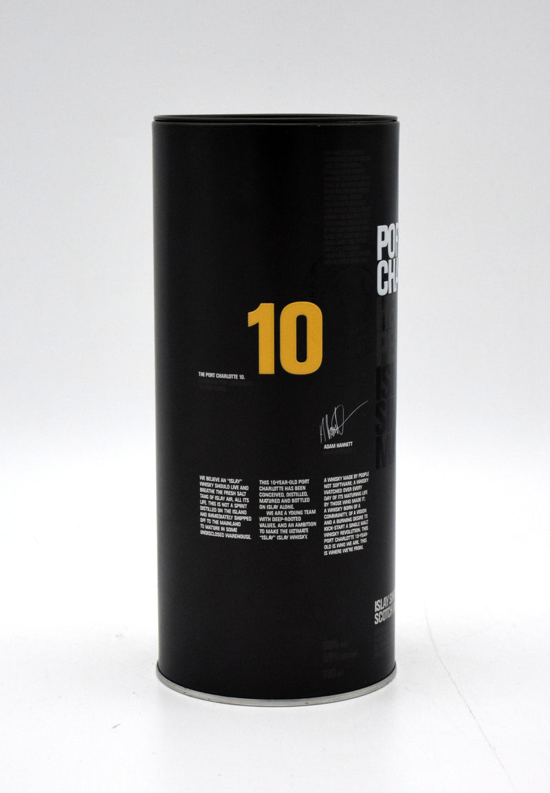 Bruichladdich Port Charlotte 10 Year Heavily Peated Scotch Whisky (700ML)