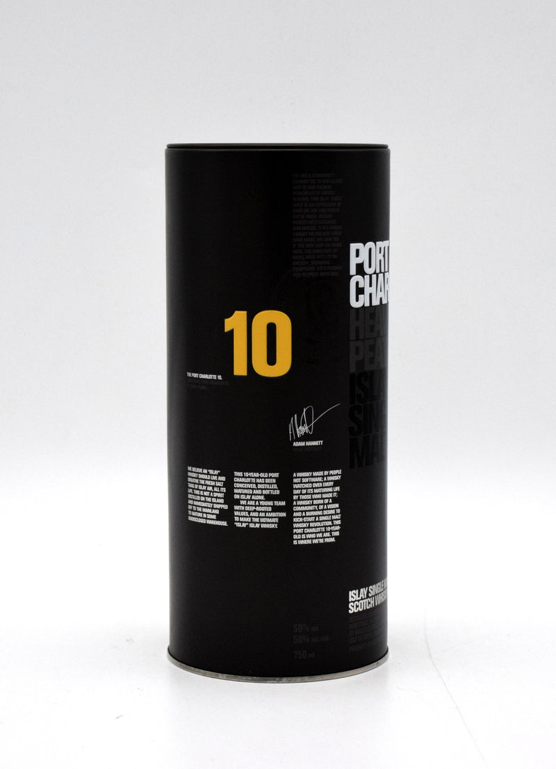 Bruichladdich Port Charlotte 10 Year Heavily Peated Scotch Whisky