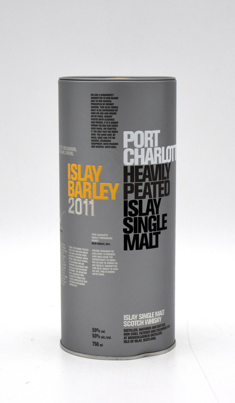 Bruichladdich Port Charlotte 'IBHP' Islay Barley Single Malt Scotch (2011 Release)