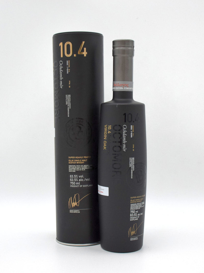 Bruichladdich Octomore Edition 10.4 Virgin Oak 3 Year Single Malt Scotch