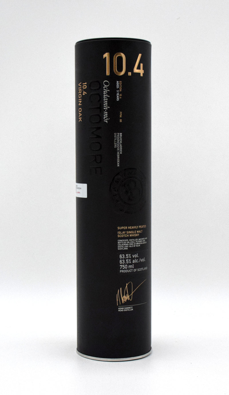 Bruichladdich Octomore Edition 10.4 Virgin Oak 3 Year Single Malt Scotch