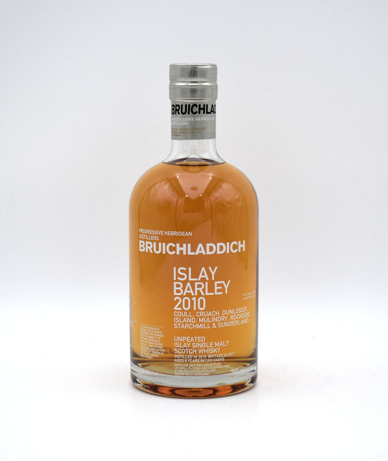 Bruichladdich Islay Barley Single Malt Scotch (2010 Release)