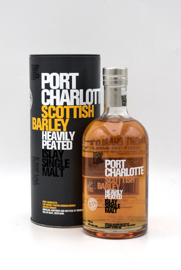 Bruichladdich Port Charlotte 'SBHP' Scottish Barley Heavily Peated Single Malt Scotch