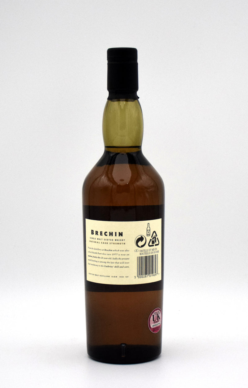 Brechin (North Port) Cask Strength 28 Year Highland Single Malt Scotch (1977 Vintage)