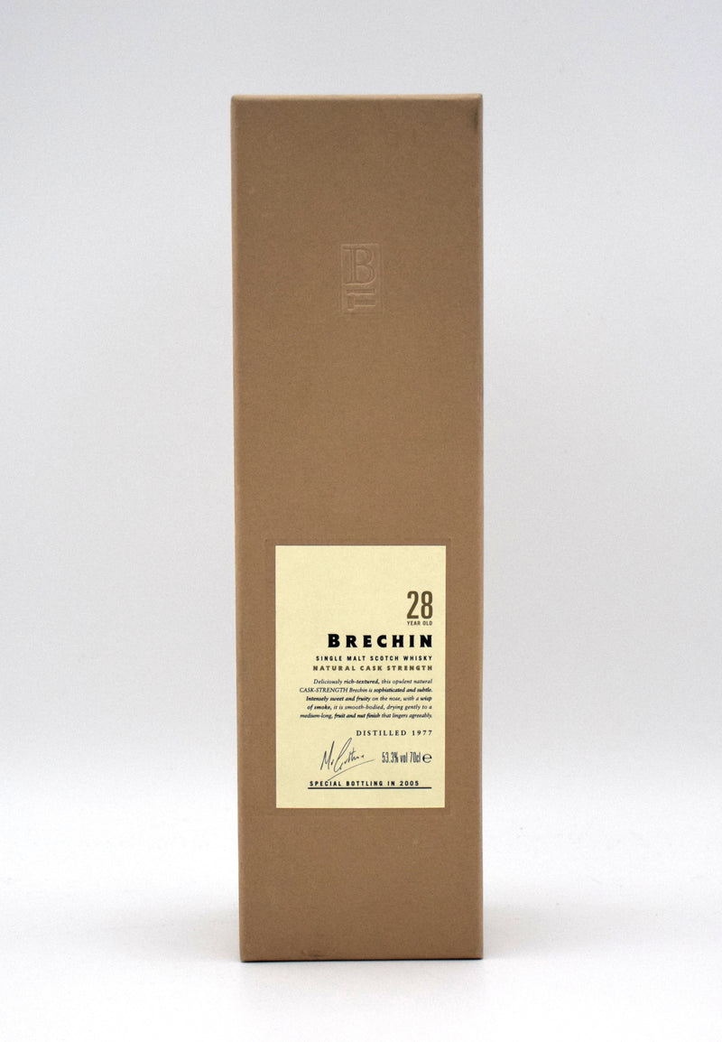 Brechin (North Port) Cask Strength 28 Year Highland Single Malt Scotch (1977 Vintage)