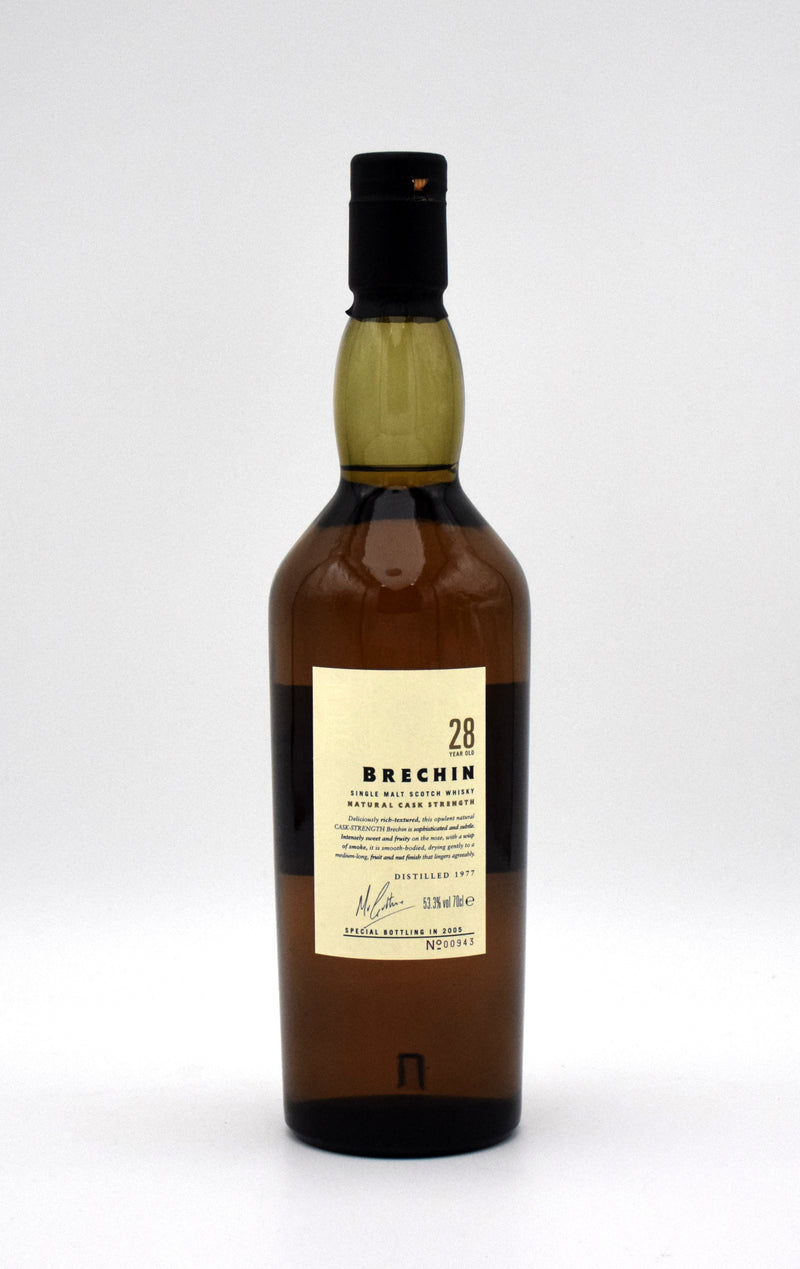 Brechin (North Port) Cask Strength 28 Year Highland Single Malt Scotch (1977 Vintage)