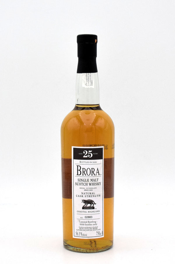 Brora 25 Year Scotch Whisky (2008)