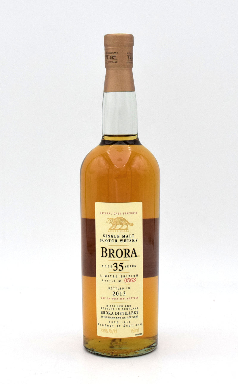 Brora 35 Year Old Natural Cask Strength Single Malt Scotch Whisky (2013 - 12th Release)