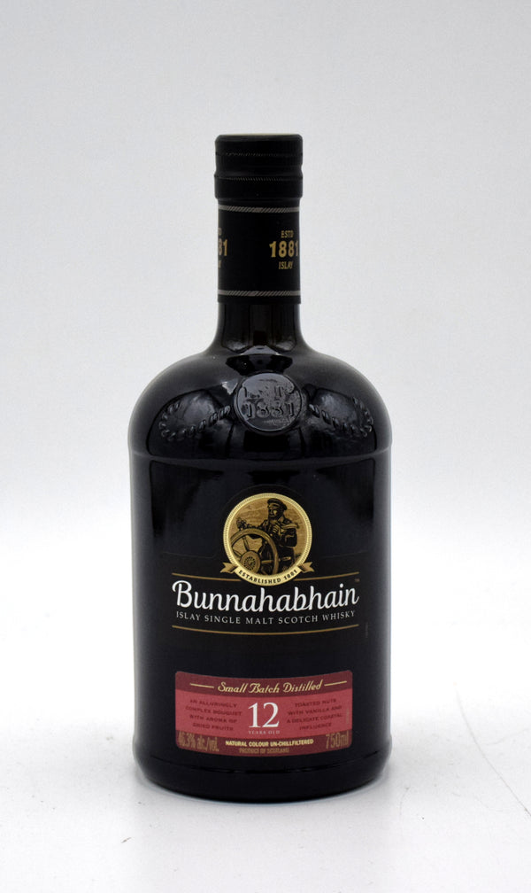 Bunnahabhain 12 Year Old Islay Single Malt Scotch