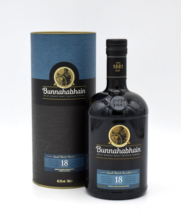 Bunnahabhain 18 Year Single Malt Scotch