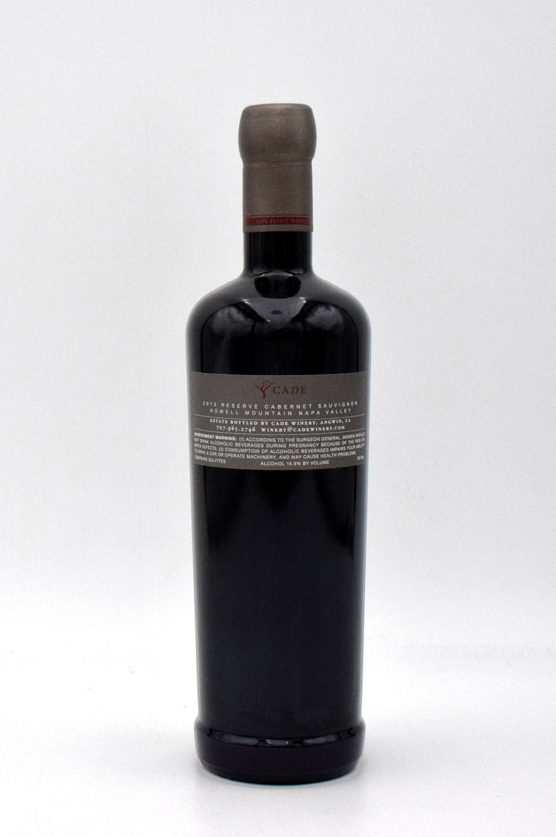 2013 Cade Reserve Cabernet Sauvignon