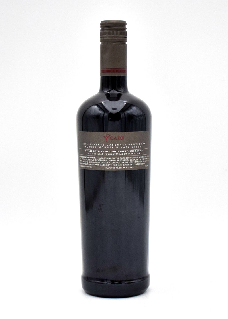 2014 Cade Reserve Cabernet Sauvignon