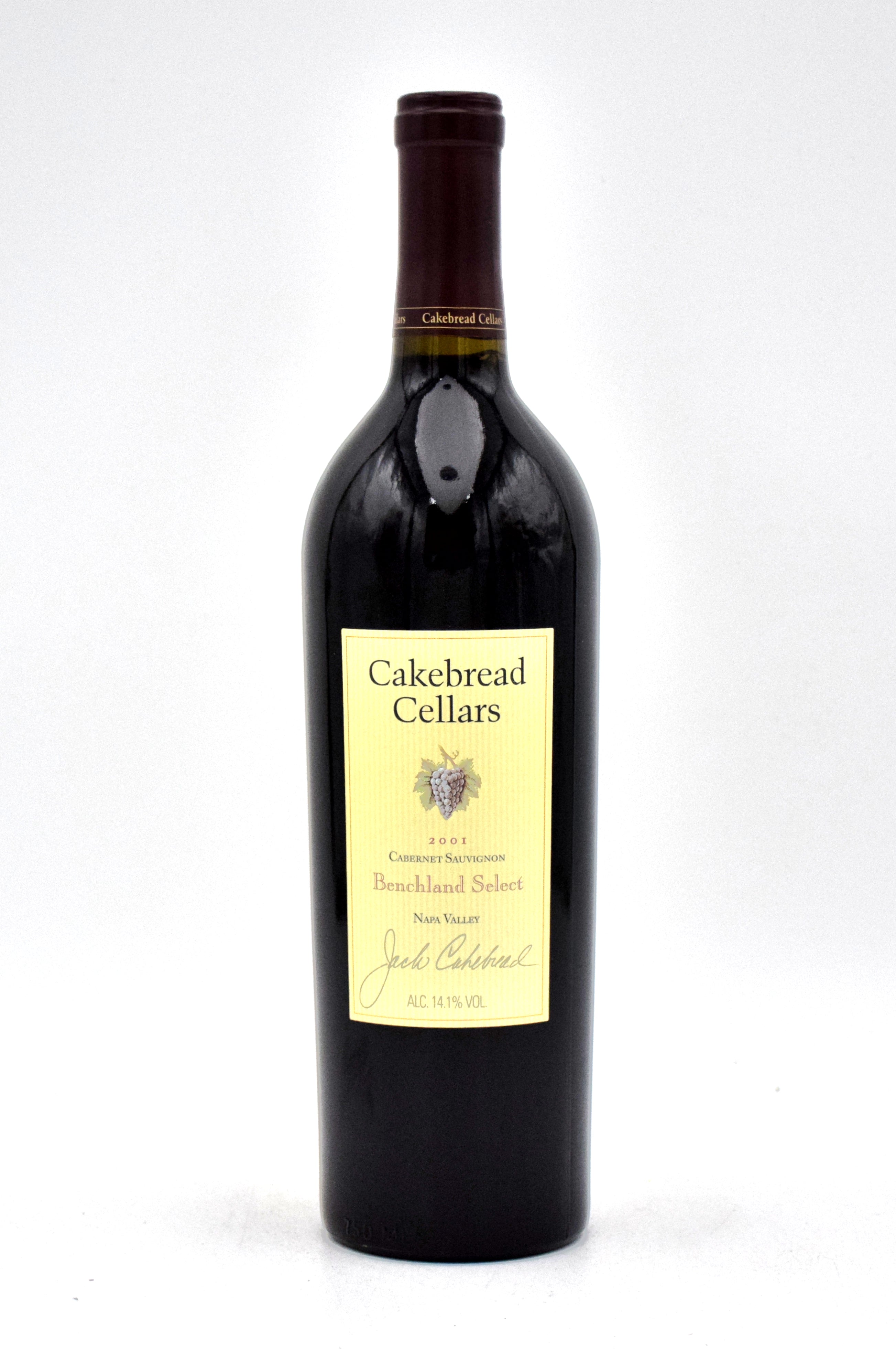 2001 Cakebread Cellars Benchland Select Cabernet Sauvignon – FineLiquors