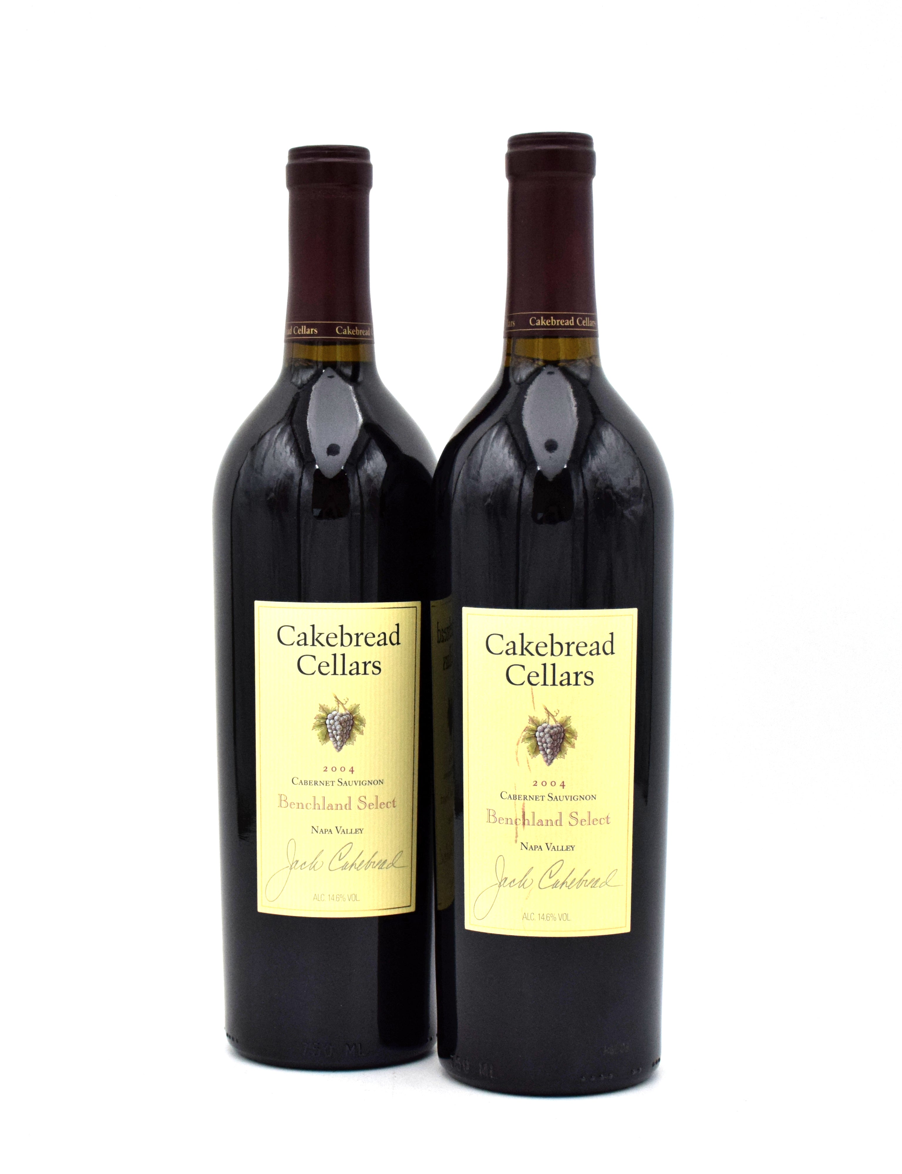 2004 Cakebread Cellars Benchland Select Cabernet Sauvignon – FineLiquors
