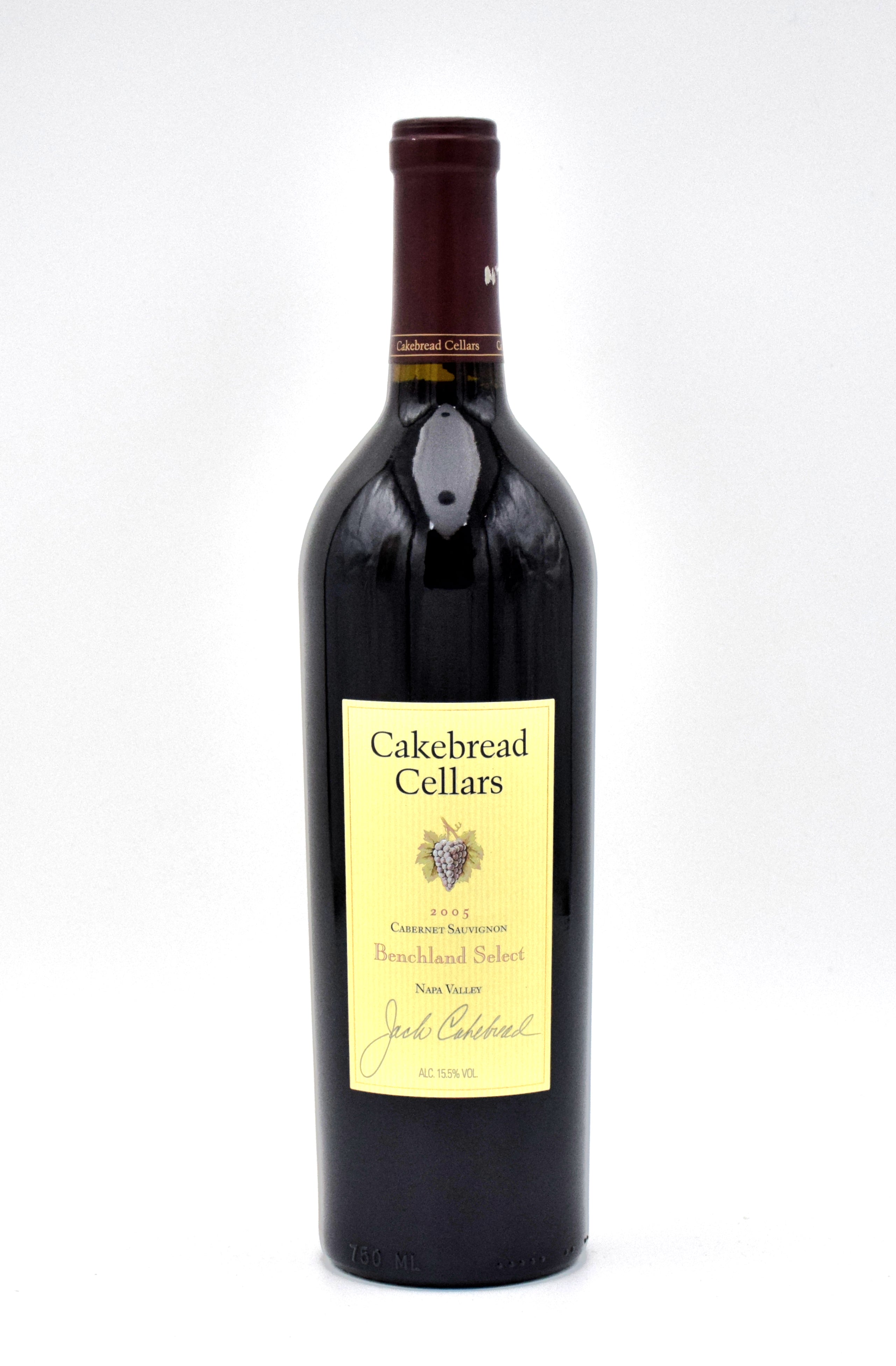 2005 Cakebread Cellars Benchland Select Cabernet Sauvignon – FineLiquors