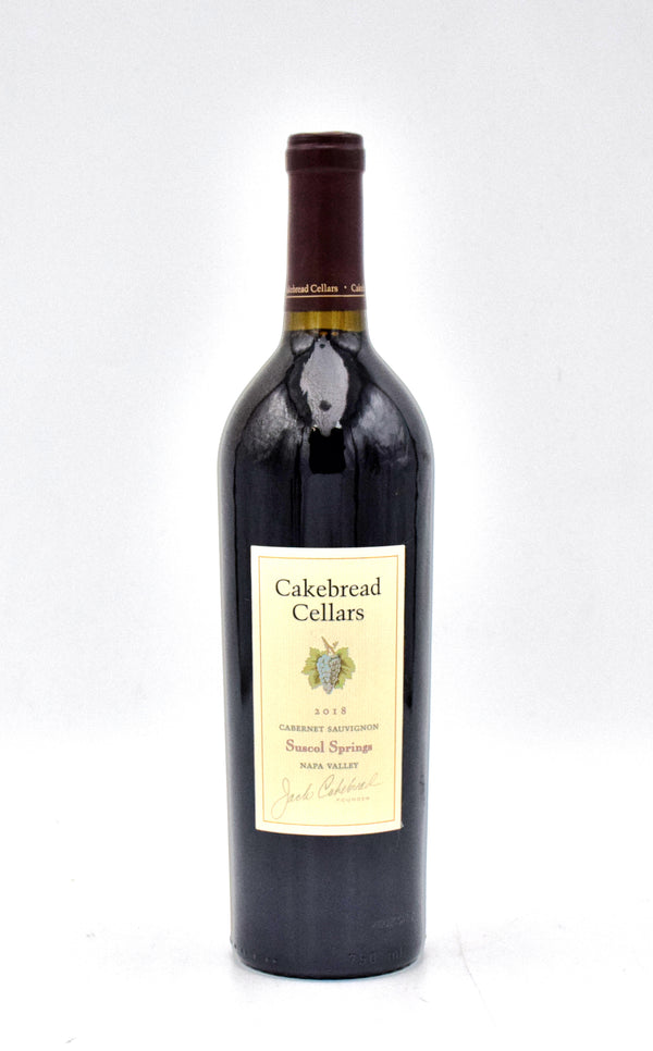 2018 Cakebread Cellars Suscol Springs Vineyard Cabernet Sauvignon