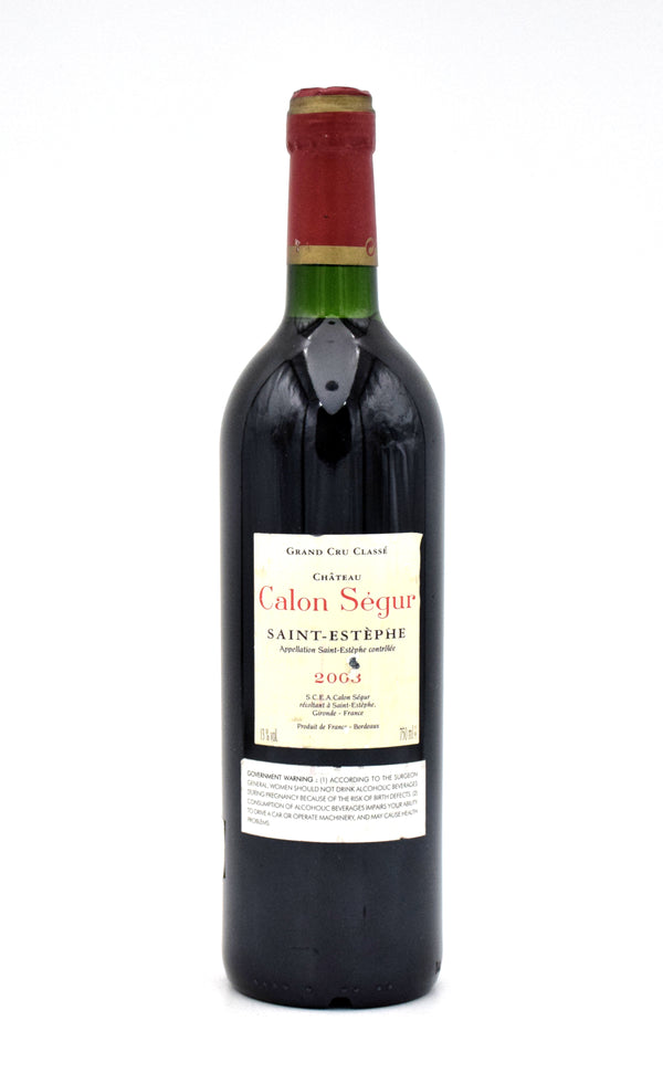 2003 Chateau Calon-Segur