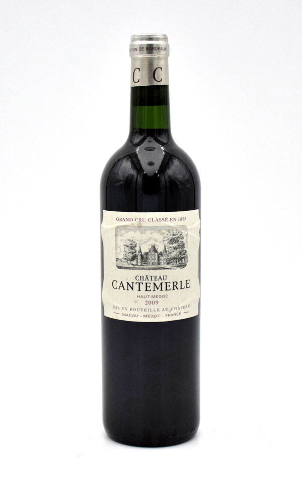 2009 Chateau Cantemerle (slightly damages labels)
