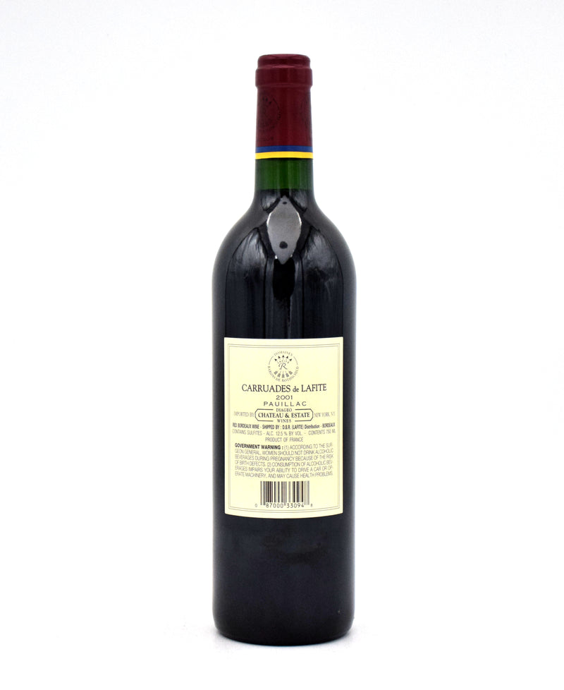 2001 Chateau Lafite Rothschild 'Carruades de Lafite'