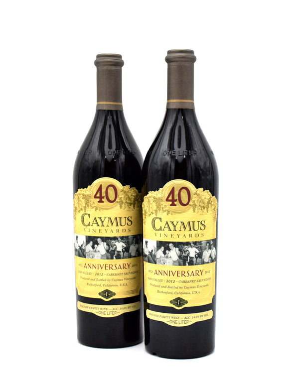 2012 Caymus '40th Anniversary' Napa Valley Cabernet Sauvignon (1L)