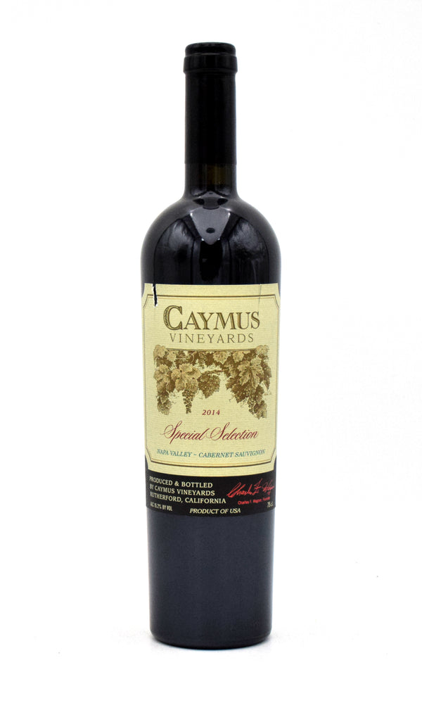 2014 Caymus Vineyards Special Selection Cabernet Sauvignon (Slightly Torn Label)