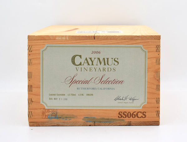 2006 Caymus Special Selection Cabernet Sauvignon (6 Bottles) OWC