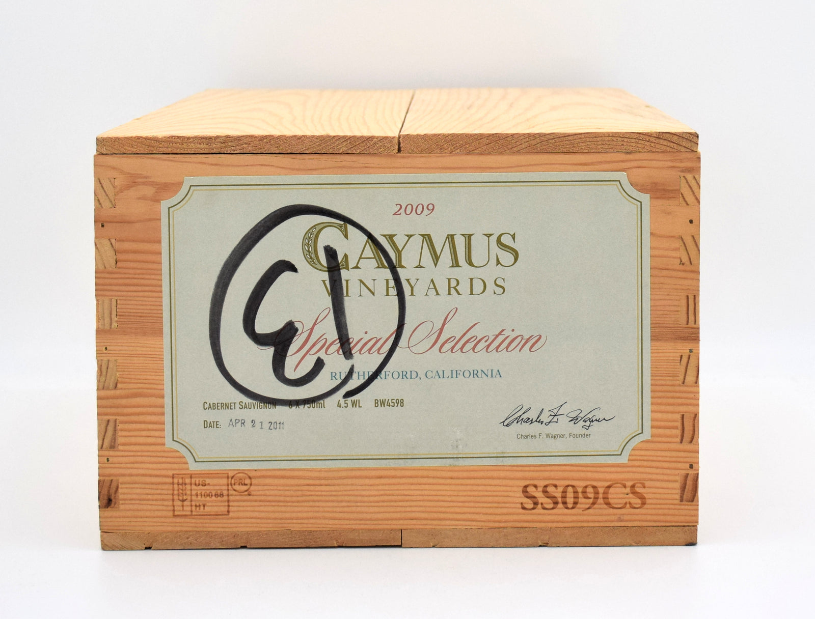 2009 Caymus Special Selection Cabernet Sauvignon (6 Bottles) OWC 
