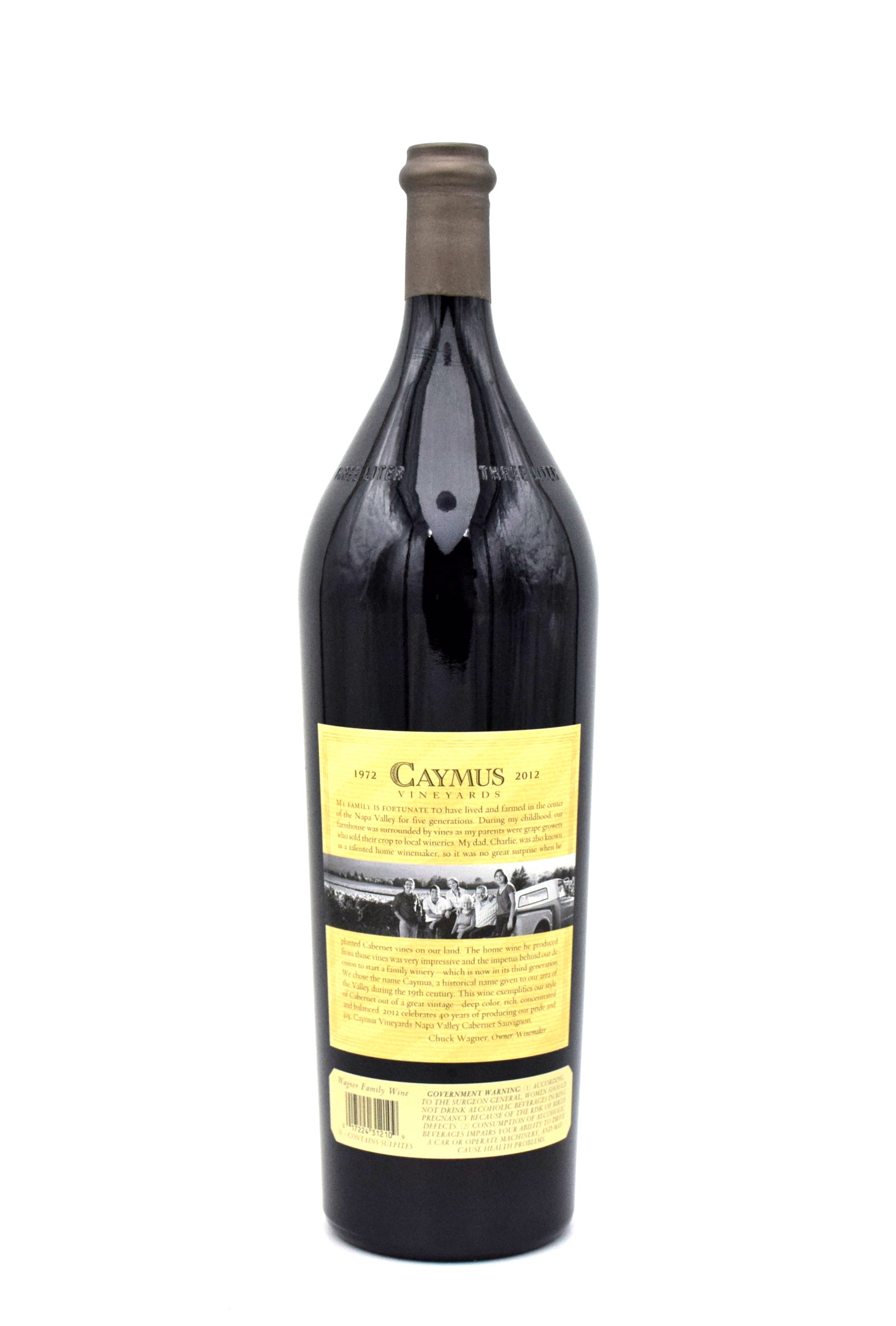 2012 Caymus 40th Anniversary Cabernet Sauvignon | WineBid
